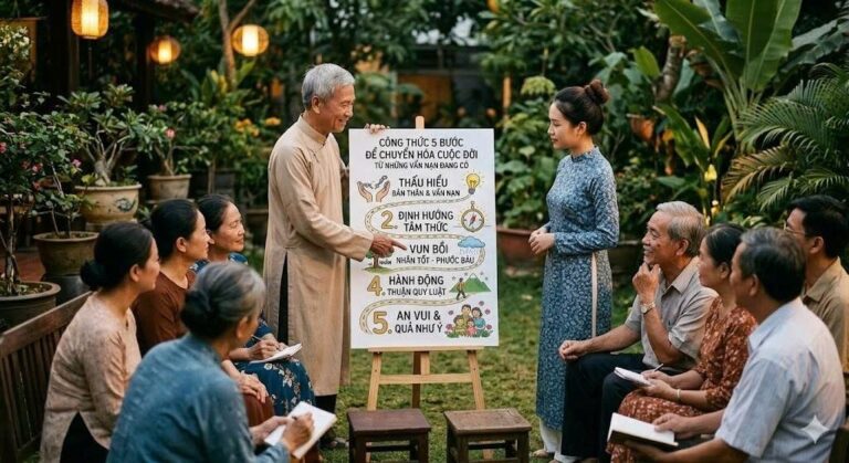 Công Thức 5 Bước Để Chuyển Hóa Cuộc Đời Từ Những Vấn Nạn Đang Có.