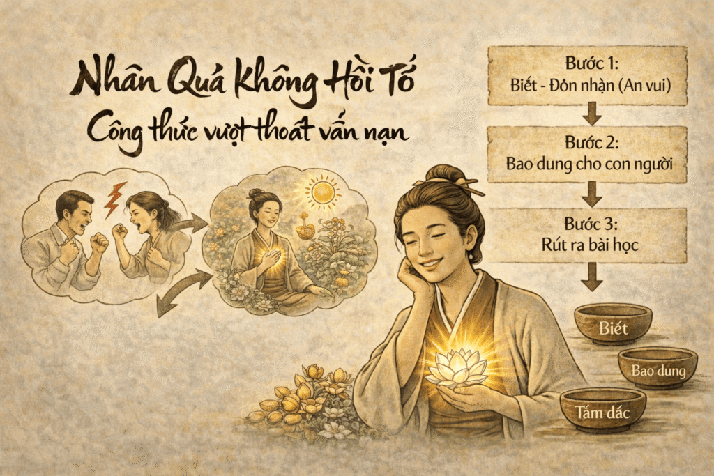 Nhân Quả Không Hồi Tố – Công Thức Vượt Thoát Vấn Nạn 