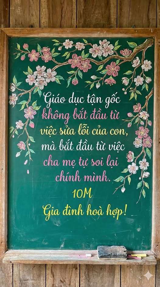 Giáo Dục Tận Gốc Không Bắt Đầu Từ Việc Sửa Lỗi Của Con, Mà Bắt Đầu Từ Việc Cha Mẹ Tự Soi Lại Chính Mình