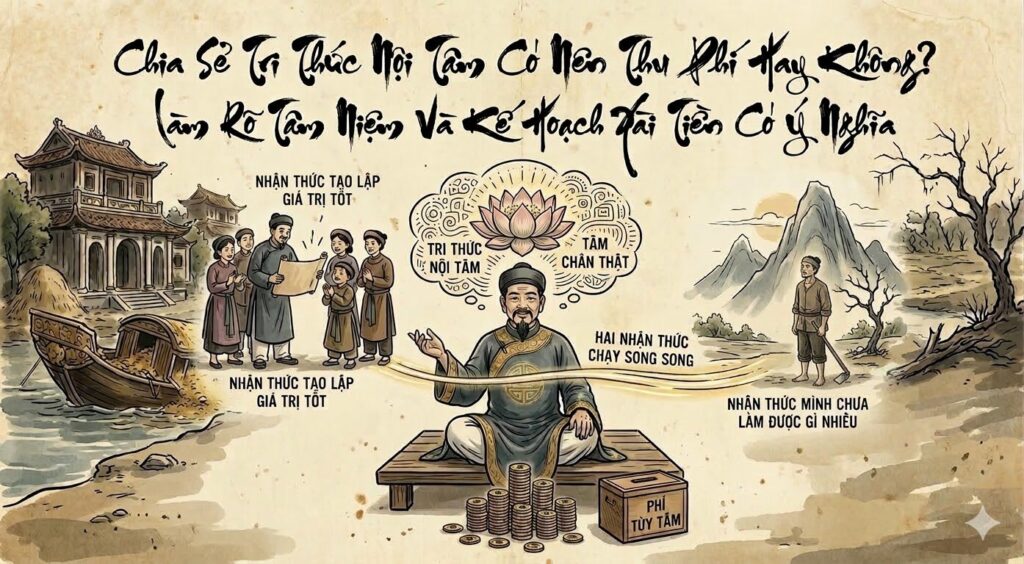 Chia Sẻ Tri Thức Nội Tâm Có Nên Thu Phí Hay Không?