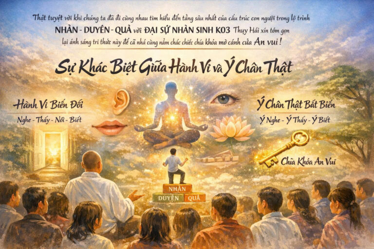 Sự Khác Biệt Giữa Hành Vi Và Ý Chân Thật 