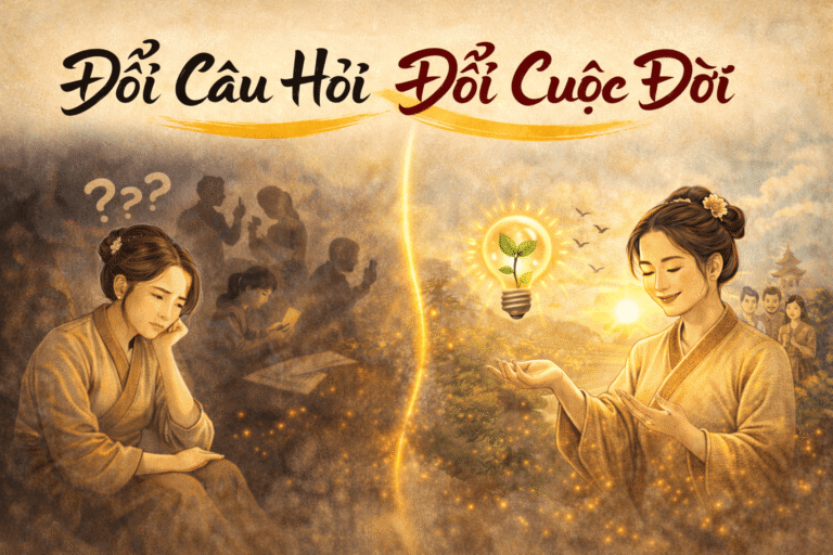 Đổi Câu Hỏi Đổi Cuộc Đời – Thay Nhân Đổi Quả