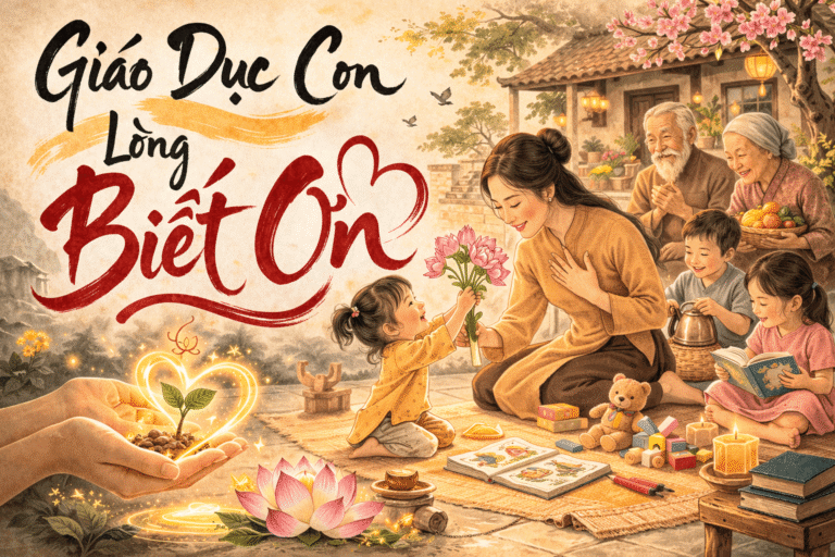 Giáo Dục Con Lòng Biết Ơn