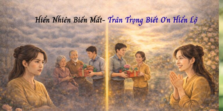 Hiển Nhiên Biến Mất – Trân Trọng Biết Ơn Hiển Lộ