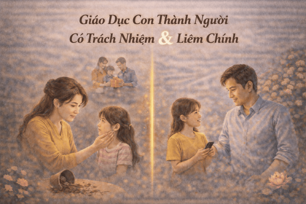 Giáo Dục Con Thành Người Có Trách Nhiệm Và Liêm Chính