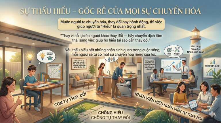 Sự Thấu Hiểu – Gốc Rễ Của Mọi Sự Chuyển Hóa