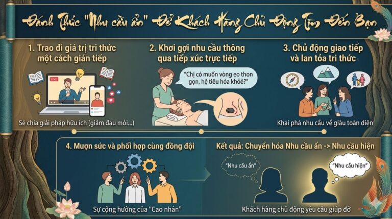 Đánh Thức “Nhu Cầu Ẩn” Để Khách Hàng Chủ Động Tìm Đến Bạn