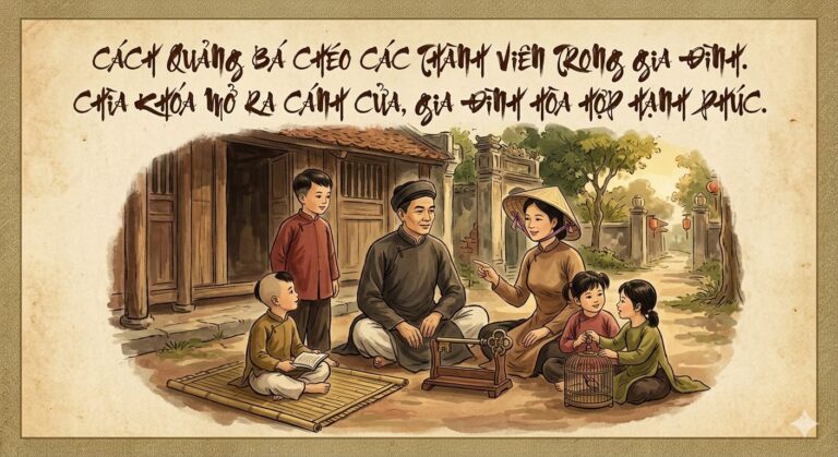 Cách Quảng Bá Chéo Các Thành Viên Trong Gia Đình