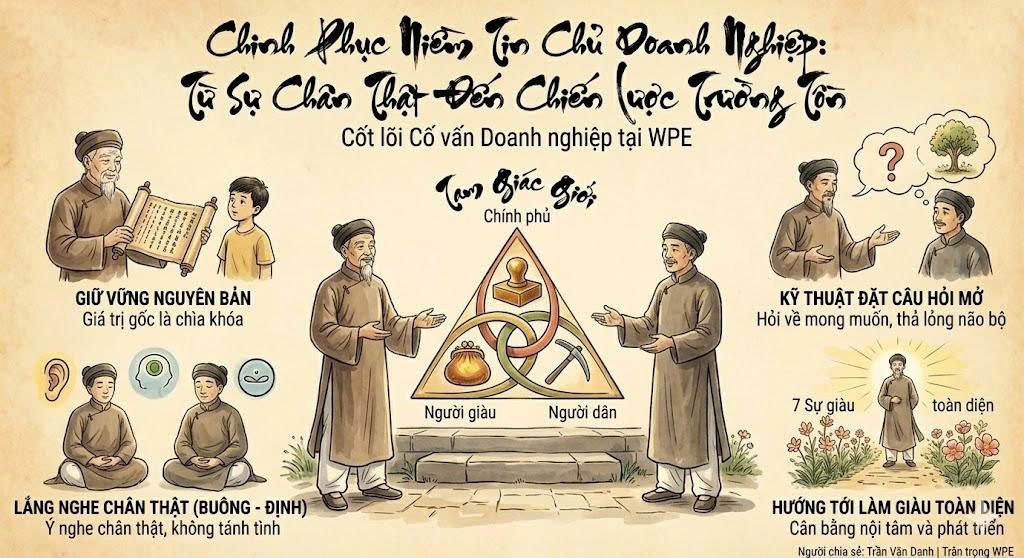 Chinh Phục Niềm Tin Chủ Doanh Nghiệp: Từ Sự Chân Thật Đến Chiến Lược Trường Tồn