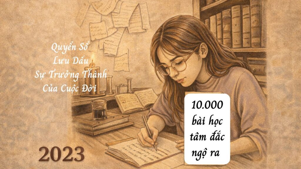 Quyển Sổ Bài Học – Tâm Đắc – Ngộ Ra: Lưu Dấu Sự Trưởng Thành Của Cuộc Đời Tôi