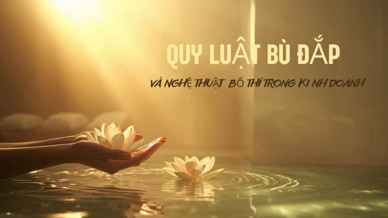 Quy Luật Bù Đắp Và Nghệ Thuật Bố Thí Trong Kinh Doanh
