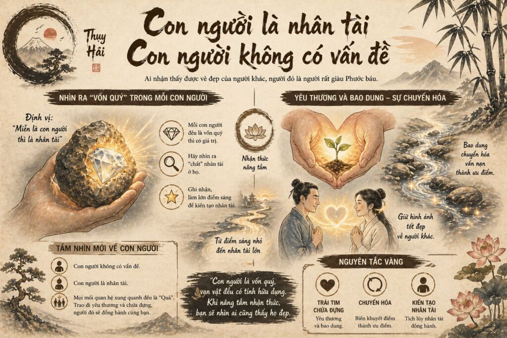 Miễn Là Con Người Thì Họ Chính Là Nhân Tài”