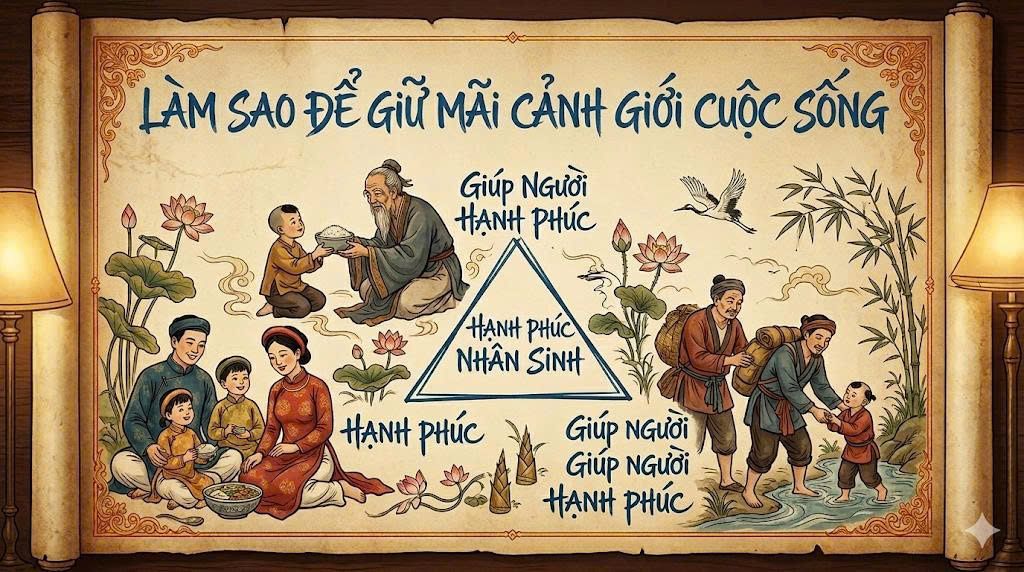 Hạnh Phúc Nhân Sinh – Làm Sao Để Giữ Mãi Cảnh Giới Cuộc Sống ?