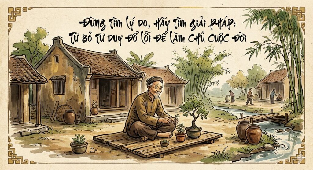 Đừng Tim Lý Do Hãy Tìm Giải Pháp