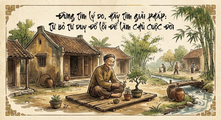 Đừng Tim Lý Do Hãy Tìm Giải Pháp