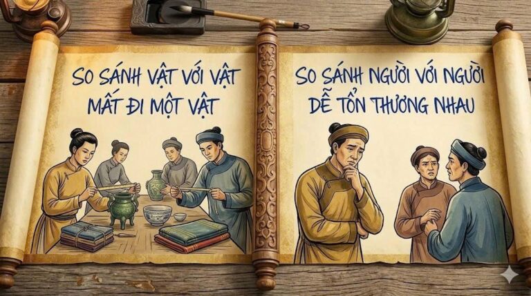 So Sánh Vật Với Vật Mất Đi Một Vật – So Sánh Người Với Người Người Dễ Tổn Thương