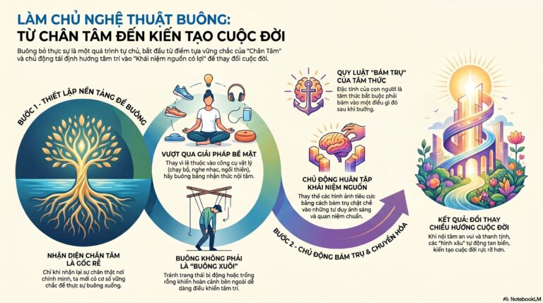 Làm Cách Nào Để Buông Được Và Sau Khi Buông Thì Cần Làm Gì?