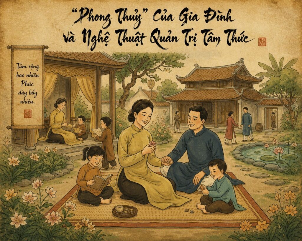 Phong Thủy Của Gia Đình Và Nghệ Thuật Quản Trị Tâm Thức