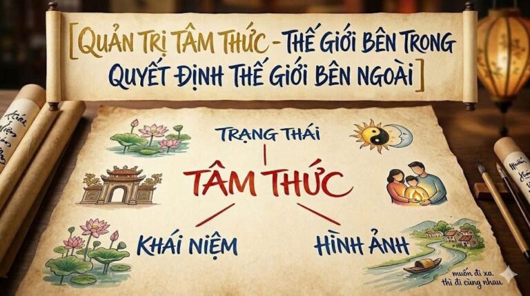 Quản Trị Tâm Thức – Thế Giới Bên Trong Quyết Định Thế Giới Bên Ngoài
