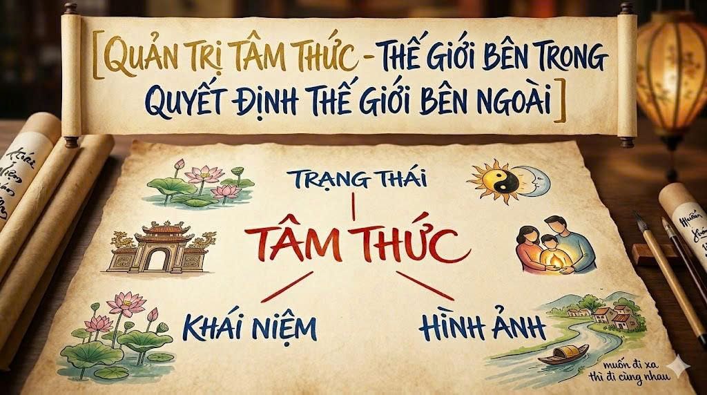 Quản Trị Tâm Thức – Thế Giới Bên Trong Quyết Định Thế Giới Bên Ngoài