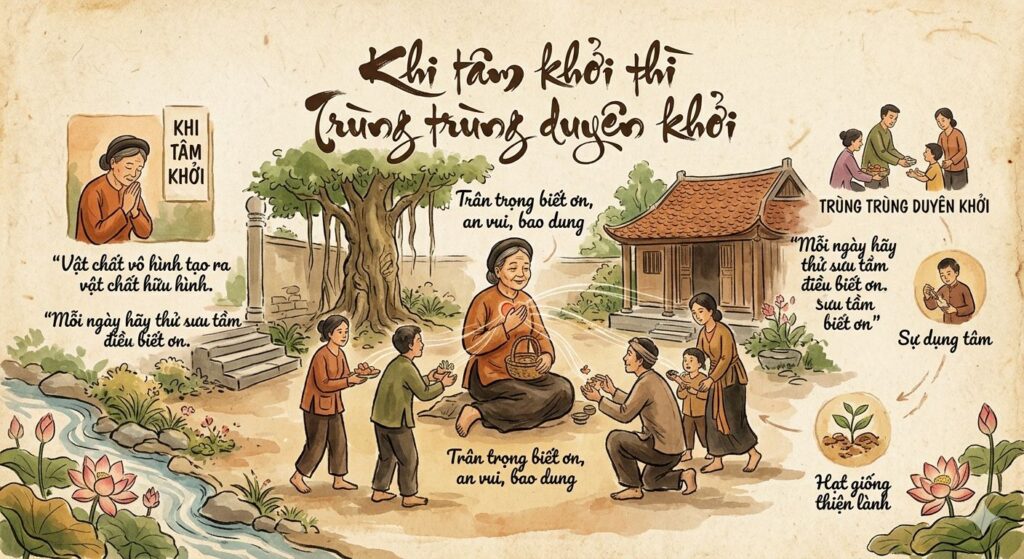 Khi Tâm Khởi Thì Trùng Trùng Duyên Khởi