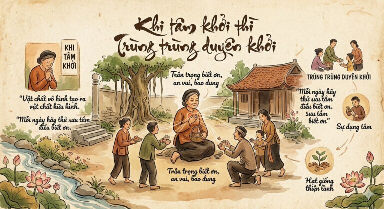 Khi Tâm Khởi Thì Trùng Trùng Duyên Khởi