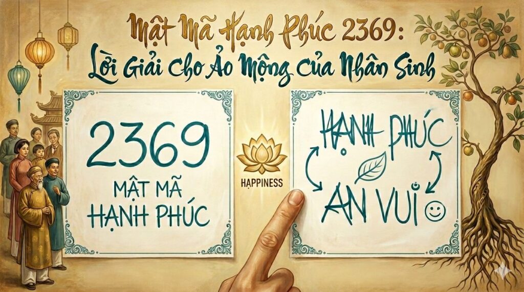 Mật Mã Hạnh Phúc 2369 Lời Giải Cho Ảo Mộng Của Nhân Sinh