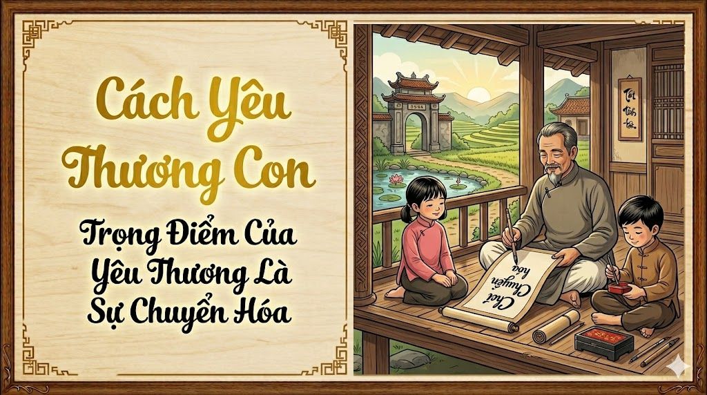 Trọng Điểm Của Yêu Thương Là Sự Chuyển Hóa – Cách Yêu Thương Con