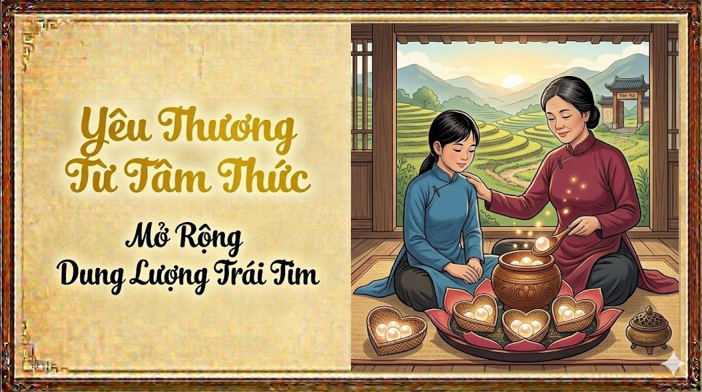 Yêu Thương Từ Tâm Thức – Mở Rộng Dung Lượng Trái Tim