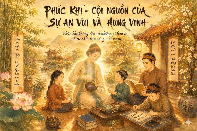Phúc Khí – Cội Nguồn Của Sự An Vui Và Hưng Vinh