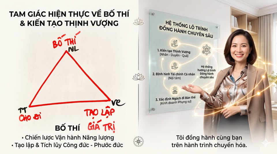 Bố Thí – Không Phải Là Ban Phát, Mà Là Chiến Lược Vận Hành Năng Lượng Để Kiến Tạo Thịnh Vượng