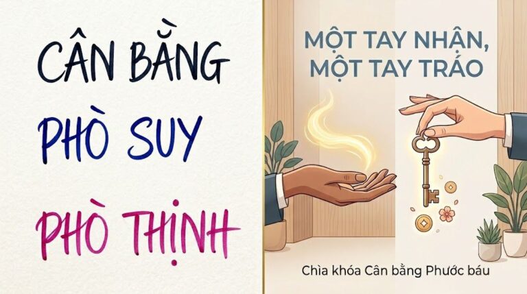 Cân Bằng Giữa Phò Suy Và Phò Thịnh Để Luân Chuyển Dòng Chảy Phước Báu