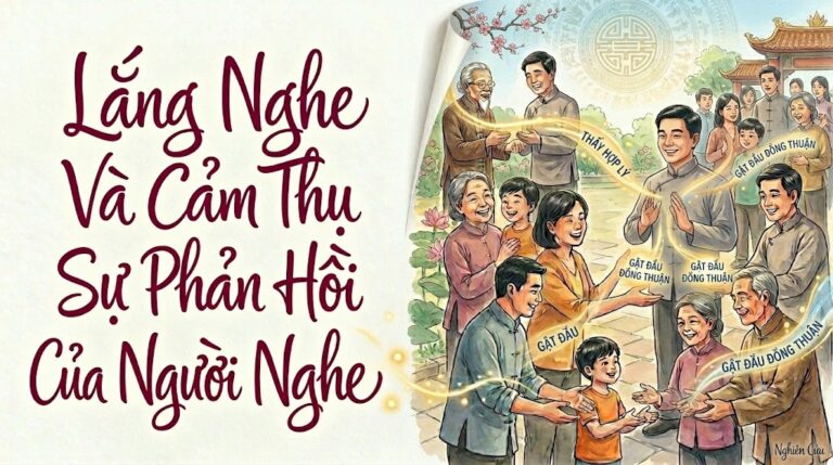 Lắng Nghe Và Cảm Thụ Sự Phản Hồi Của Người Nghe – Thông Qua Nguyên Lý Vòng Tri Thức