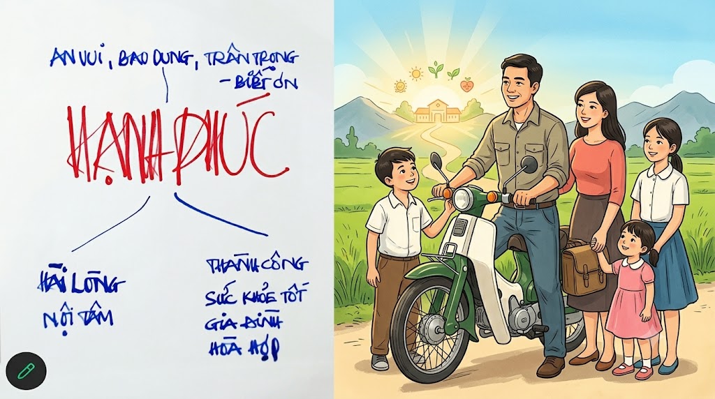 Bức Tranh Đẹp Nhất Là Bức Tranh Nhìn Thấy Tương Lai Của Chính Mình Và Gia Đình Mình