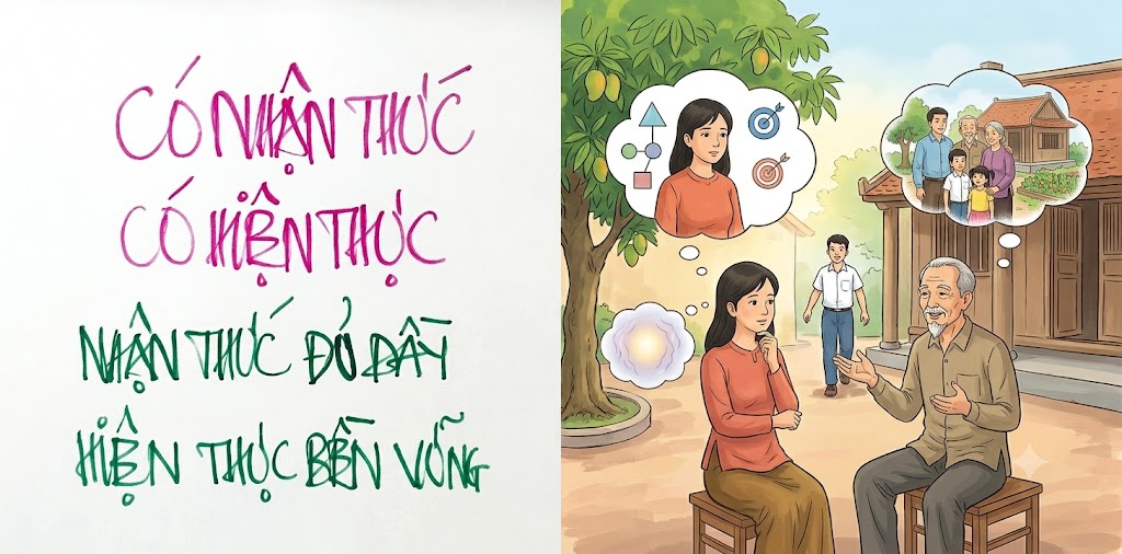 Có Nhận Thức Là Có Hiện Thực – Nhận Thức Đủ Đầy Thì Hiện Thực Bền Vững