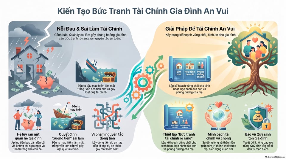 🚨 Khi Sai Lầm Dùng Tiền Đẩy Gia Đình Vào Khủng Hoảng & Rạn Nứt… 🚨