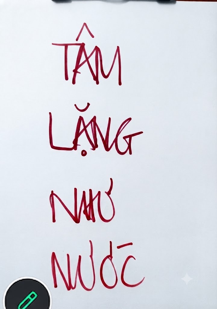 Tâm Lặng Như Nước