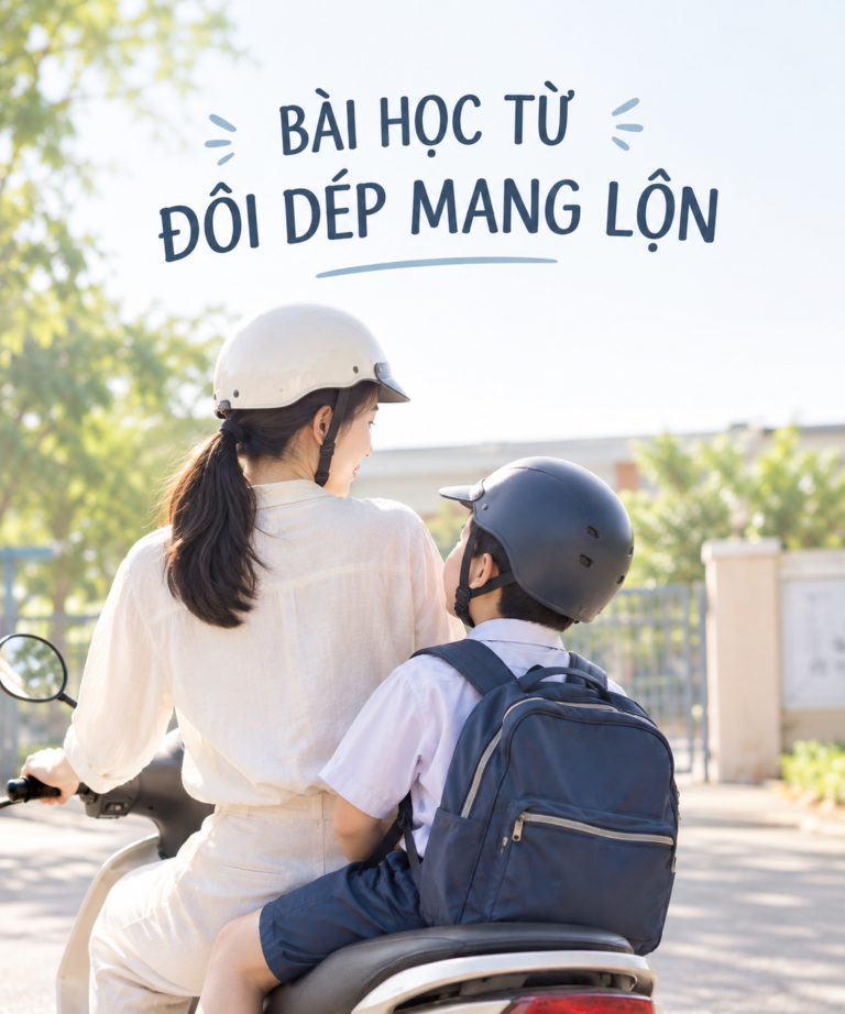 Bài Học Từ Đôi Dép Mang Lộn
